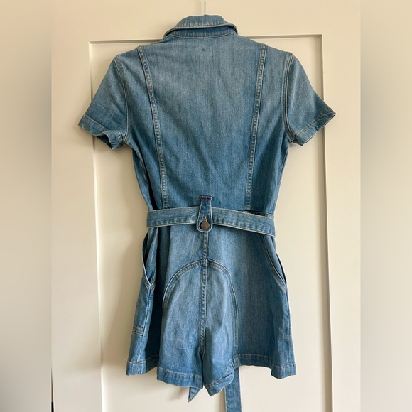 Alice and Olivia Denim Romper - Picture 8 of 9